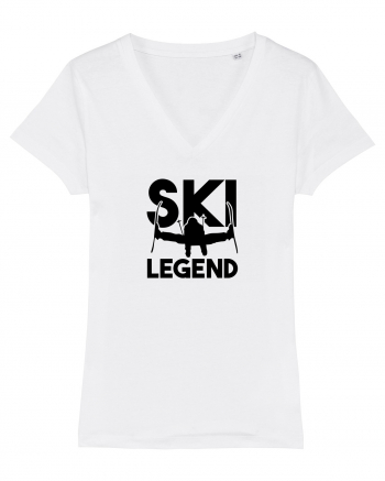 Ski Legend White