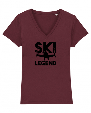 Ski Legend Burgundy