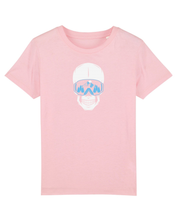Ski Skull Cotton Pink