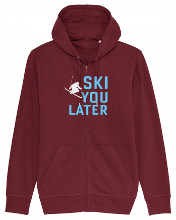 Ski You Later Burgundy