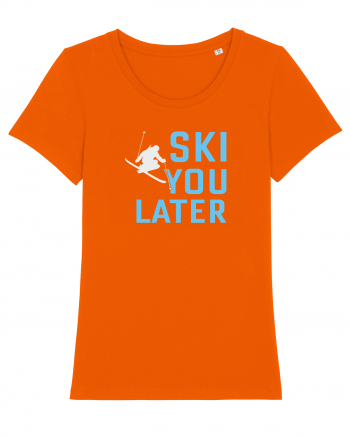 Ski You Later Bright Orange