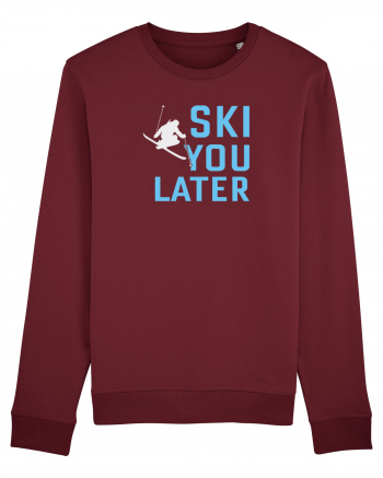 Ski You Later Burgundy