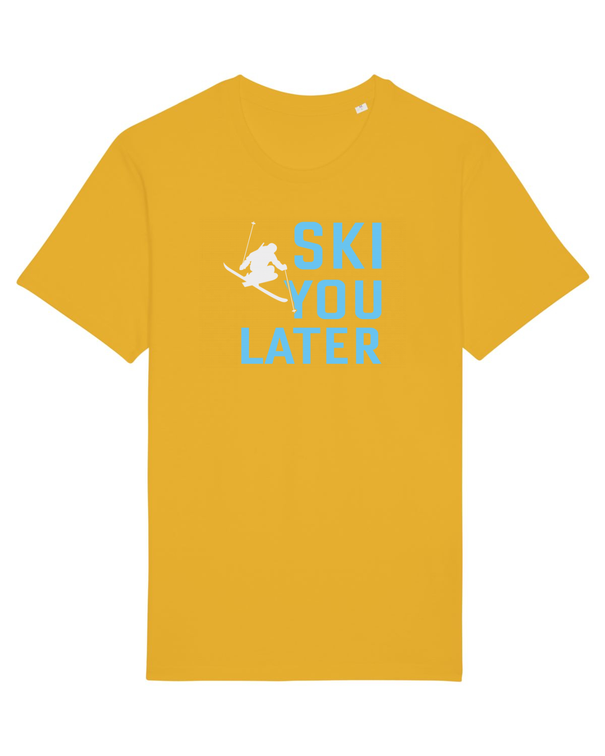 Tricou mânecă scurtă Unisex Rocker Spectra Yellow