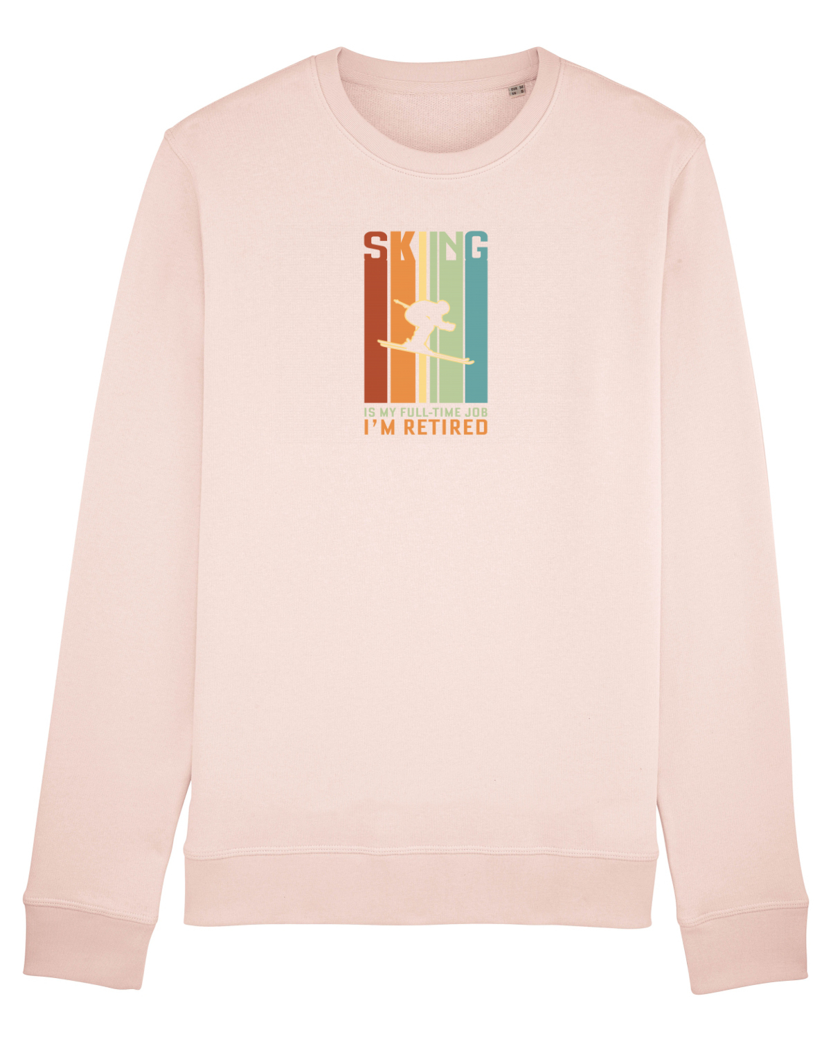 Bluză mânecă lungă Unisex Rise Candy Pink