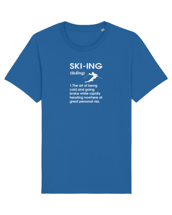 Ski-ing Royal Blue