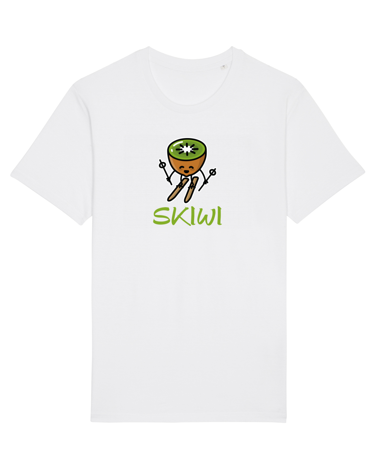 Tricou mânecă scurtă Unisex Rocker White