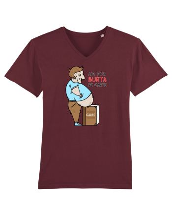 Am pus burta pe carte Burgundy