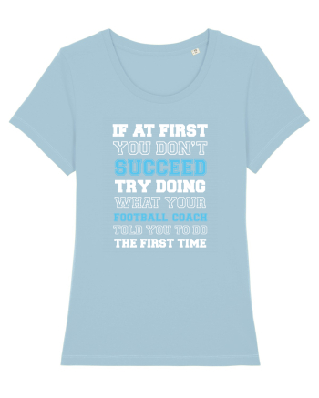 FOOTBALL COACH Sky Blue