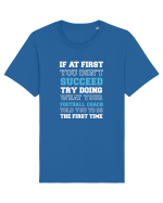 FOOTBALL COACH Tricou mânecă scurtă Unisex Rocker