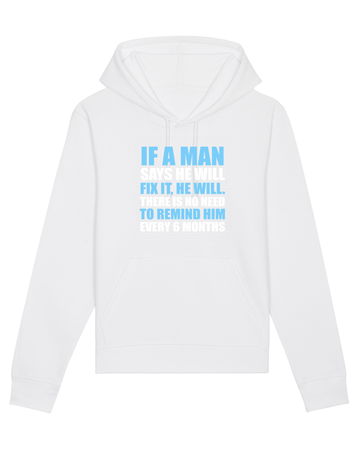 Hanorac Unisex Drummer White