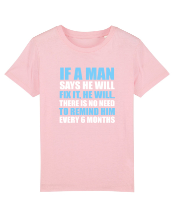 MAN FIX IT Cotton Pink