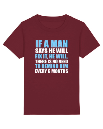 MAN FIX IT Burgundy