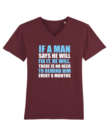 MAN FIX IT Burgundy