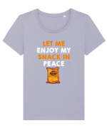 SNACK Tricou mânecă scurtă guler larg fitted Damă Expresser