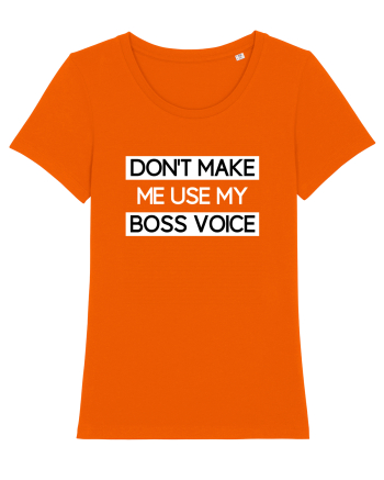 BOSS VOICE Bright Orange