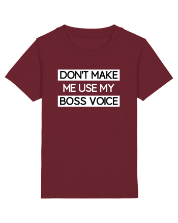 BOSS VOICE Burgundy