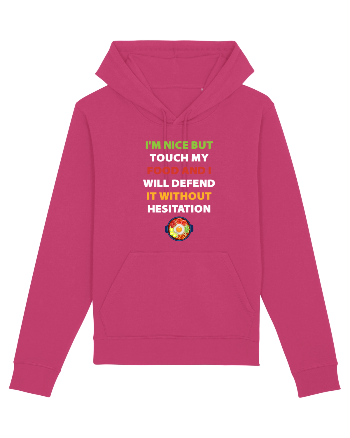 Hanorac Unisex Drummer Raspberry