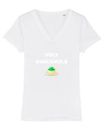 GUACAMOLE Tricou mânecă scurtă guler V Damă Evoker