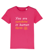 SUNSHINE Tricou mânecă scurtă  Copii Mini Creator