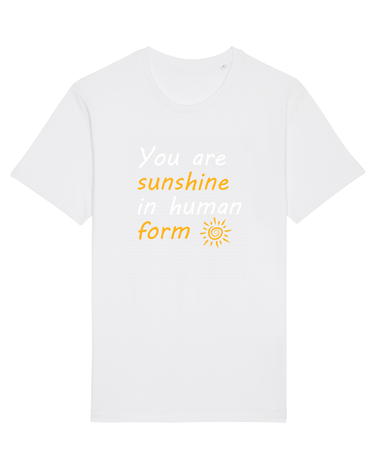 Tricou mânecă scurtă Unisex Rocker White