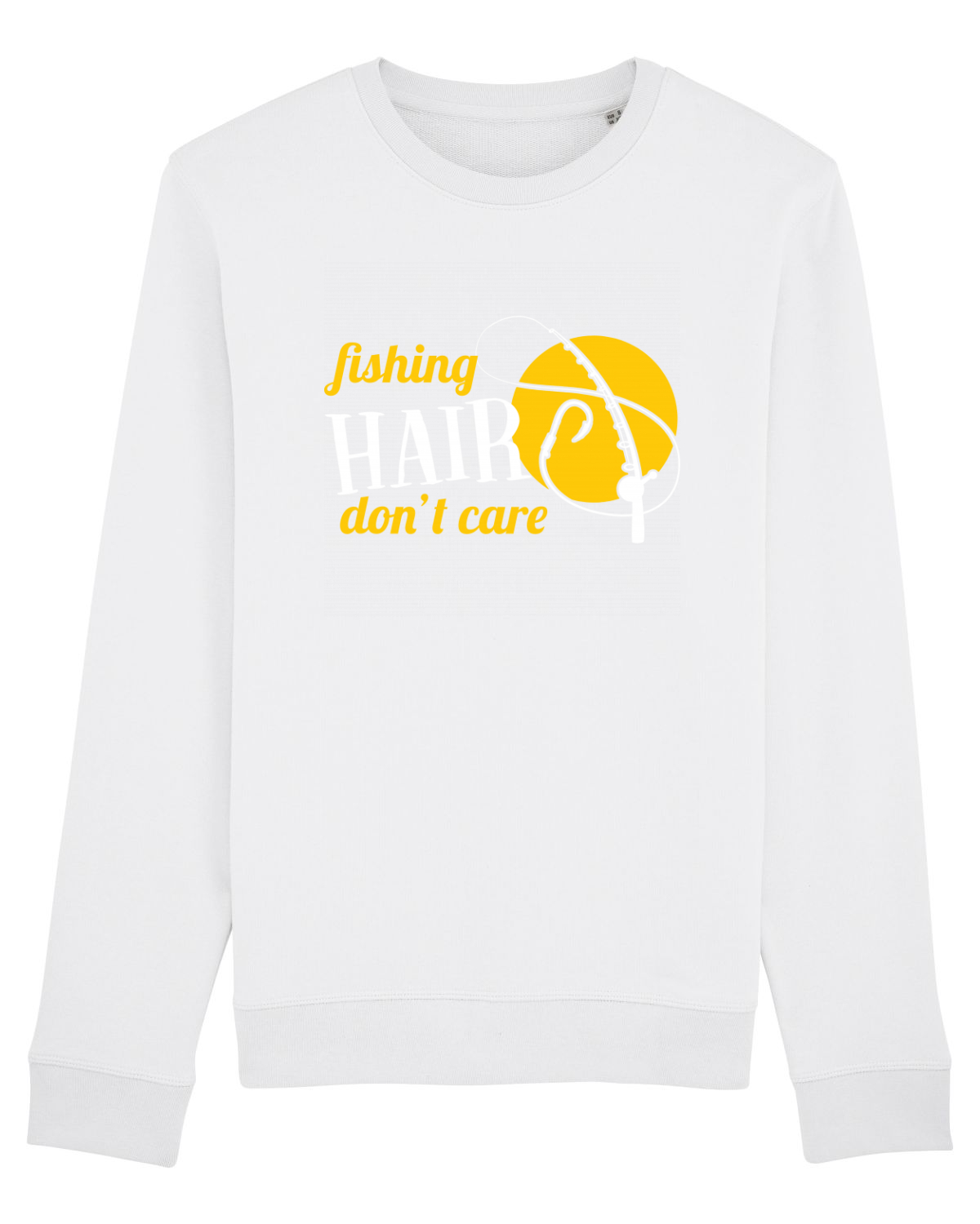 Bluză mânecă lungă Unisex Rise White