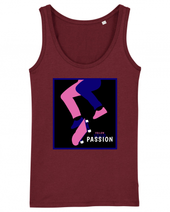 Skateboard Passion Burgundy