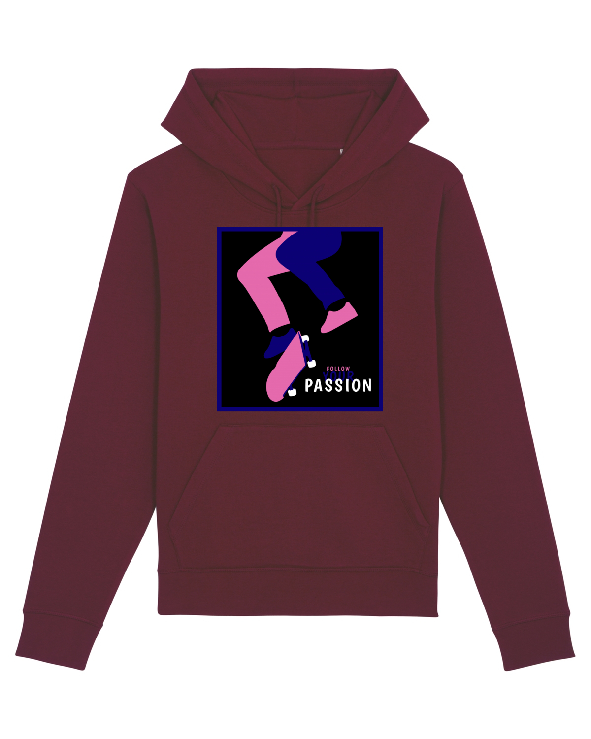 Hanorac Unisex Drummer Burgundy
