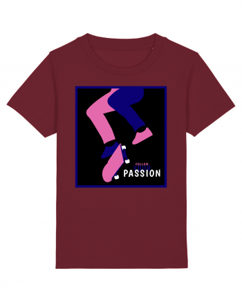 Skateboard Passion Burgundy