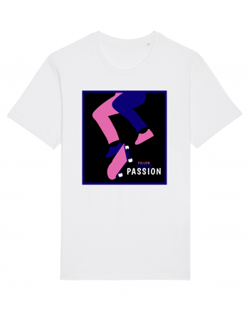 Skateboard Passion White
