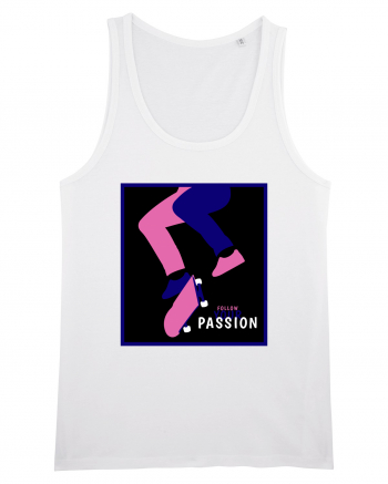 Skateboard Passion White