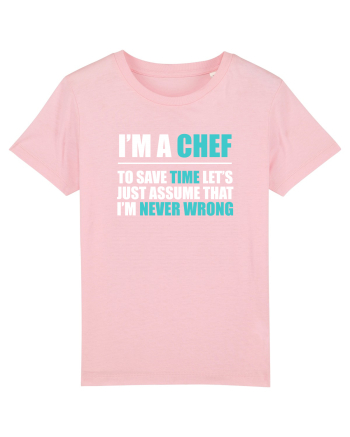 CHEF Cotton Pink