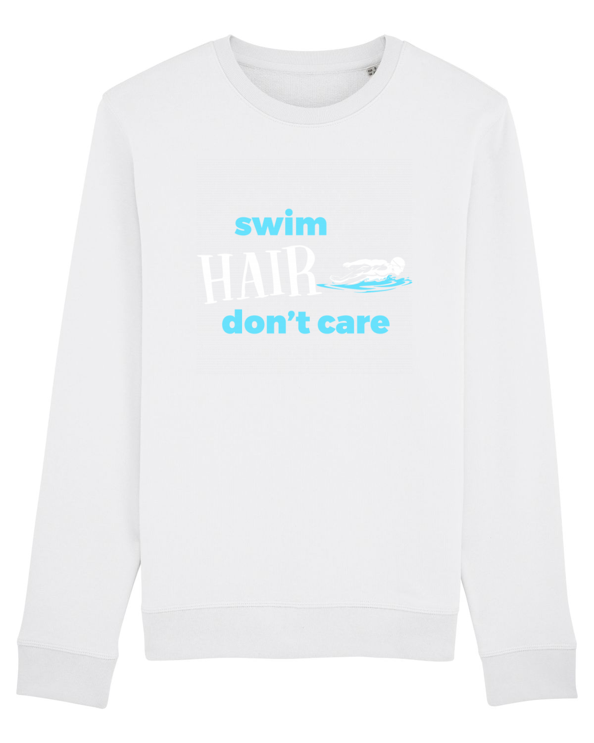 Bluză mânecă lungă Unisex Rise White