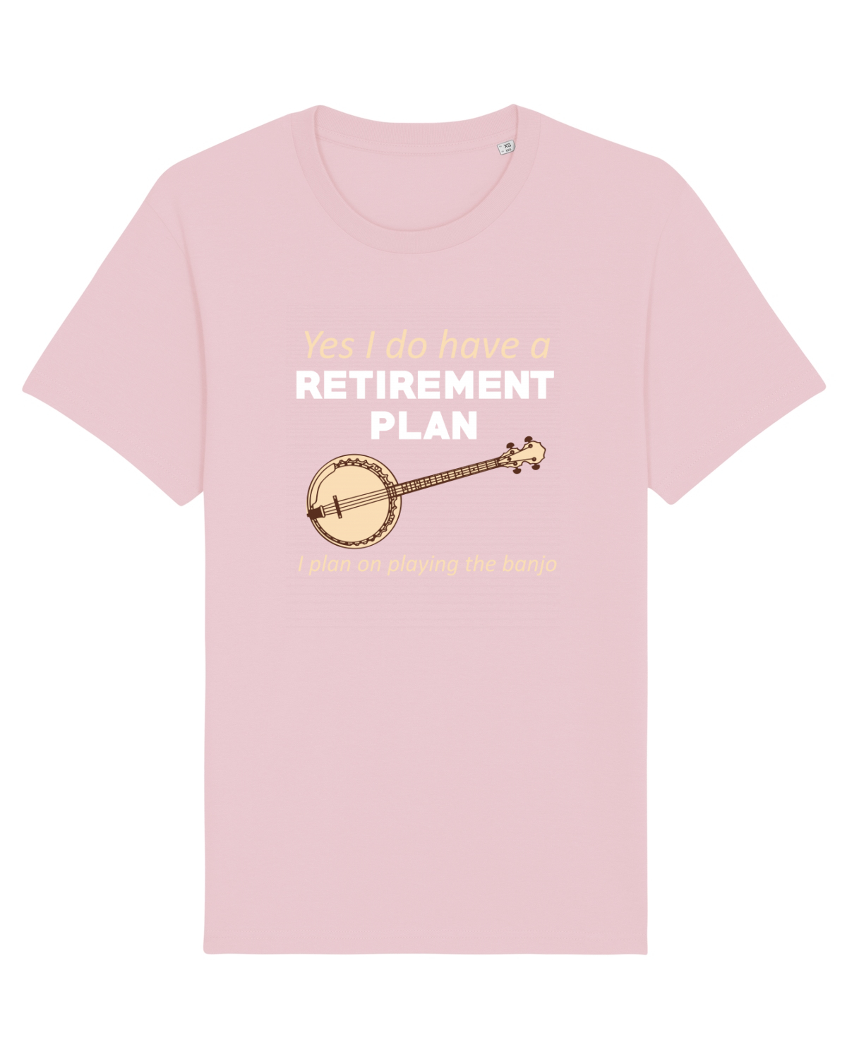 Tricou mânecă scurtă Unisex Rocker Cotton Pink