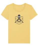 Sniper Team Tricou mânecă scurtă guler larg fitted Damă Expresser
