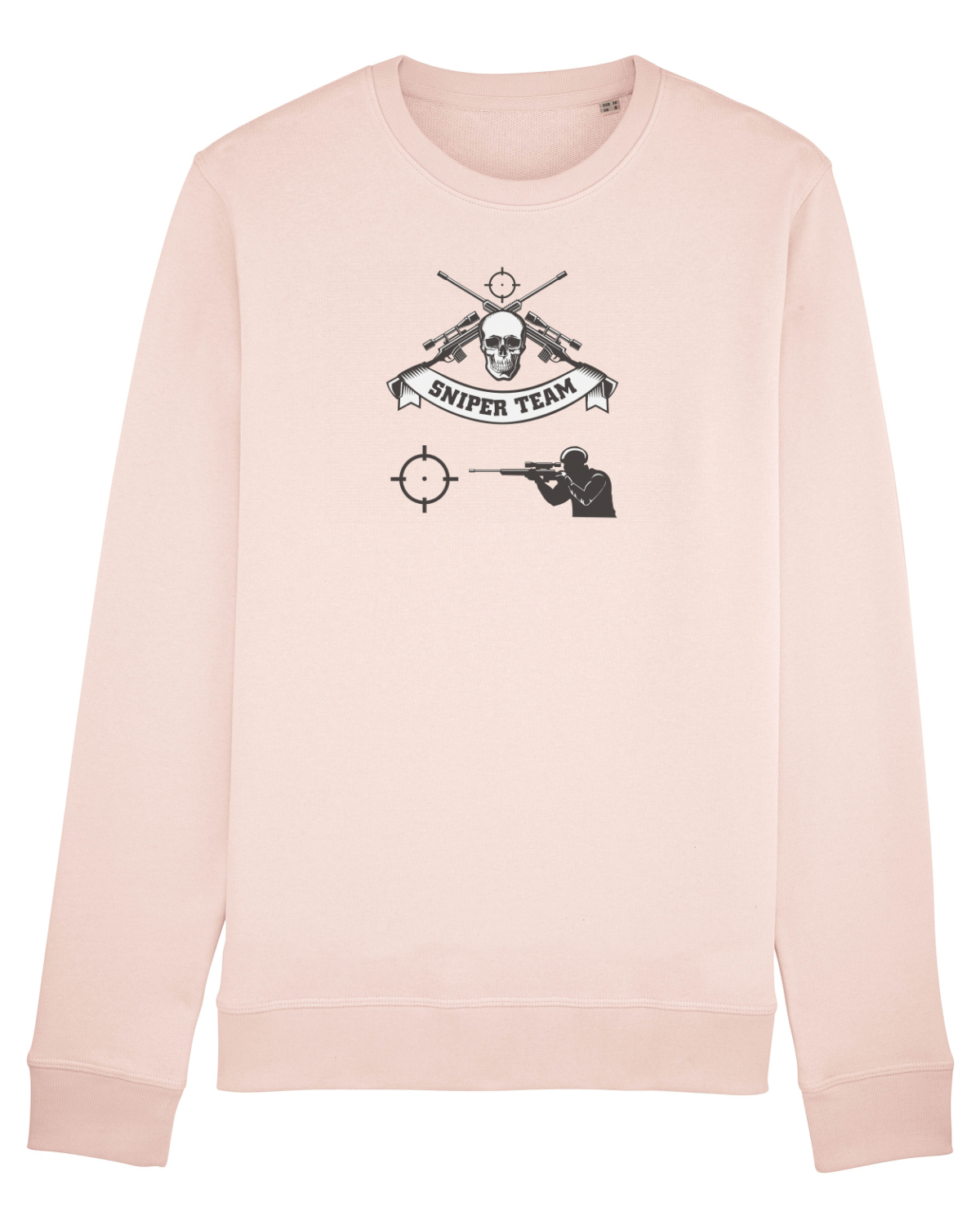 Bluză mânecă lungă Unisex Rise Candy Pink
