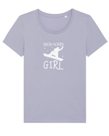 Snowboard Girl Lavender