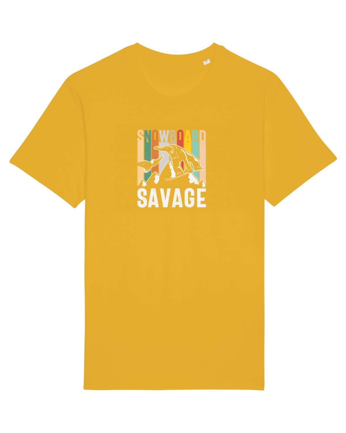 Tricou mânecă scurtă Unisex Rocker Spectra Yellow