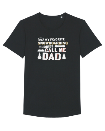 My Favorite Snowboard Buddies Call Me Dad Black