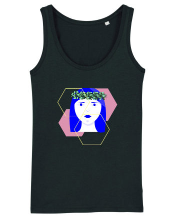 Blue Girl Black