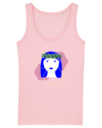 Blue Girl Cotton Pink