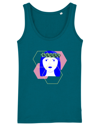 Blue Girl Ocean Depth