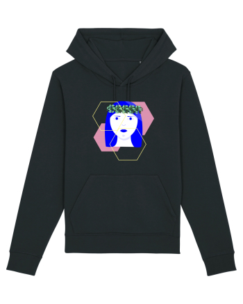 Blue Girl Black