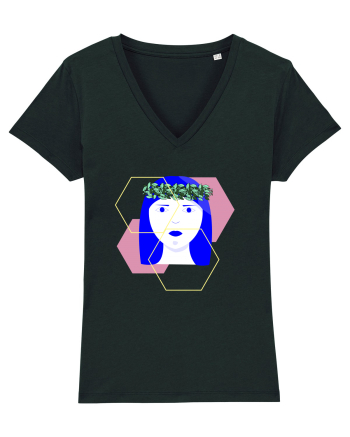 Blue Girl Black