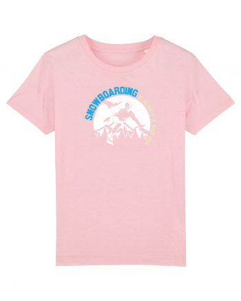 Snowboarding Is Always A Good Idea Cotton Pink