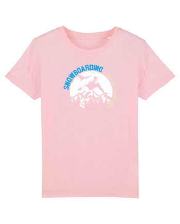 Snowboarding Is Always A Good Idea Cotton Pink