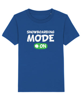 Snowboarding Mode On Majorelle Blue