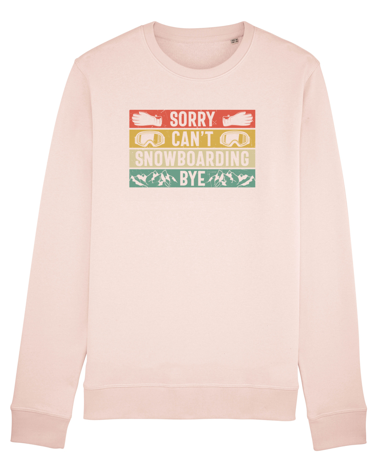 Bluză mânecă lungă Unisex Rise Candy Pink