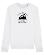 The Ski Slopes Are Calling And I Must Go! Bluză mânecă lungă Unisex Rise