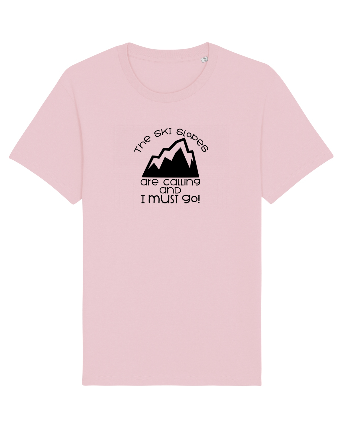 Tricou mânecă scurtă Unisex Rocker Cotton Pink