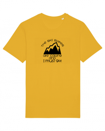 The Ski Slopes Are Calling And I Must Go! Tricou mânecă scurtă Unisex Rocker